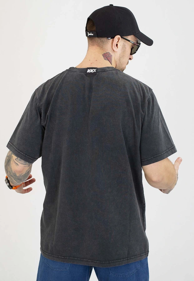 T-shirt Stoprocent Dice czarny 