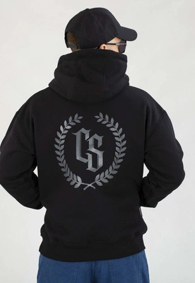 Bluza Ciemna Strefa Z Kapturem Oversize CS Laur czarna