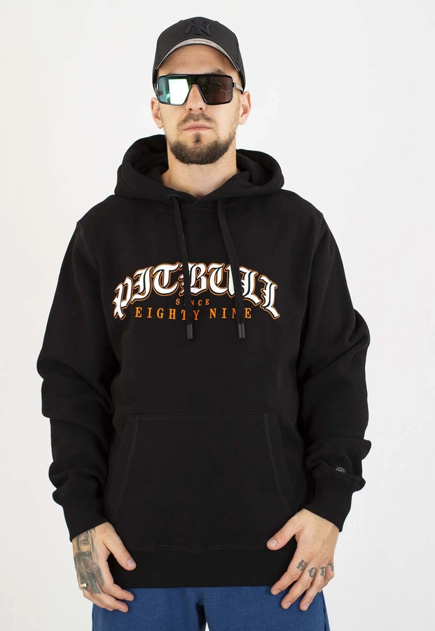 Bluza Pit Bull Z Kapturem Tattoo czarna