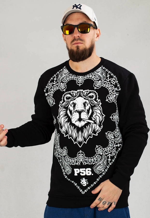 Bluza Dudek P56 Crewneck Bandana czarna