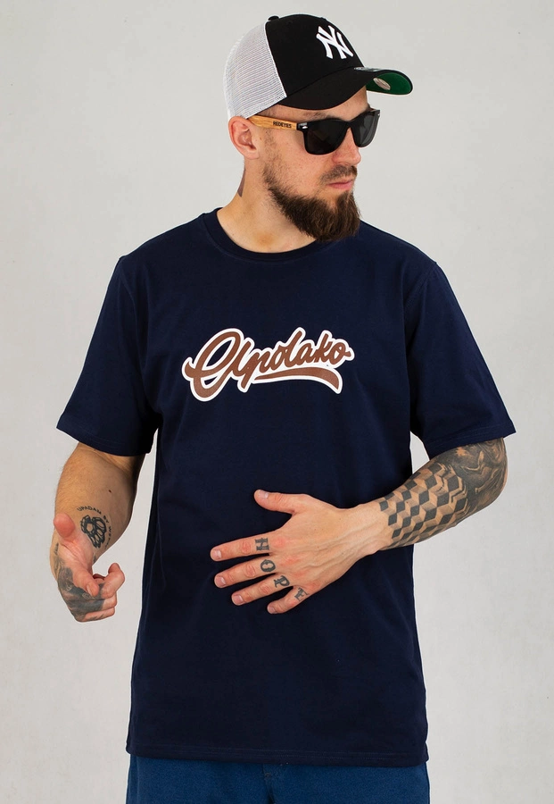 T-shirt El Polako Classic Outline granatowy