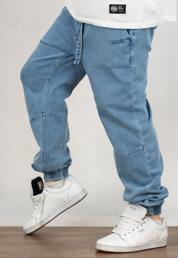 Spodnie Prosto Jogger Jeans Pazy light blue