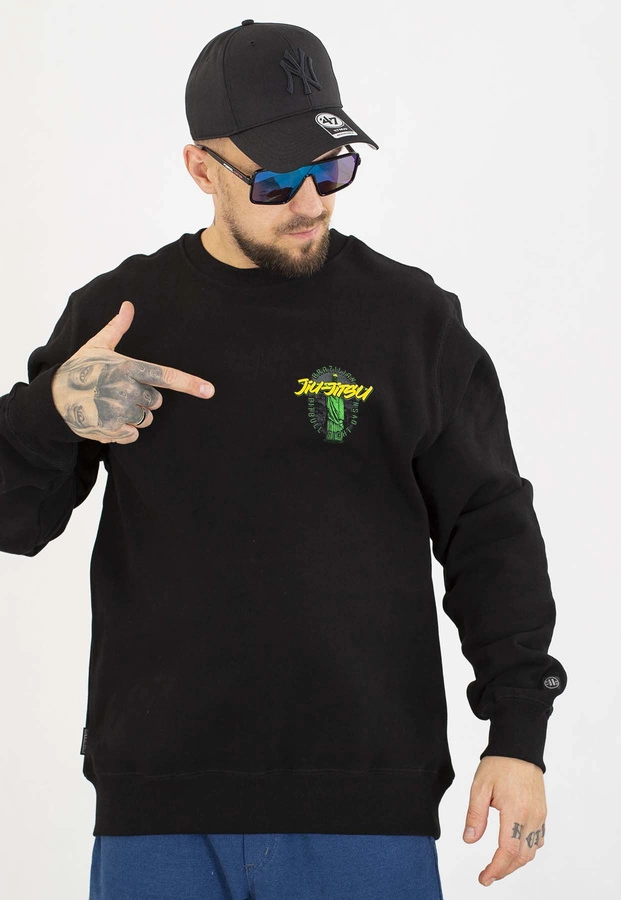 Bluza Pit Bull Bez Kaptura BJJ Fight DVSN czarna
