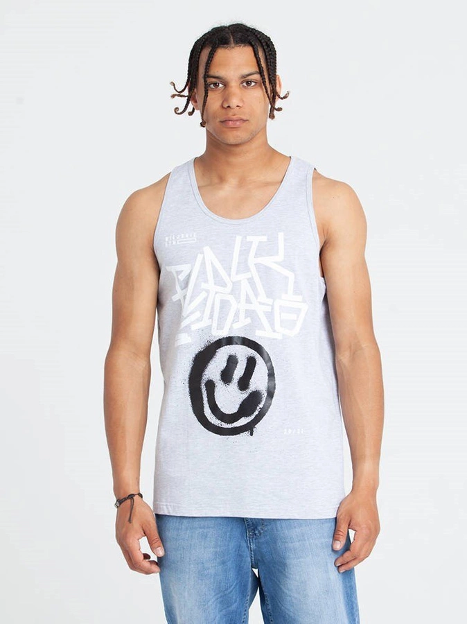 El Polako SMILE Tank-Top Szary