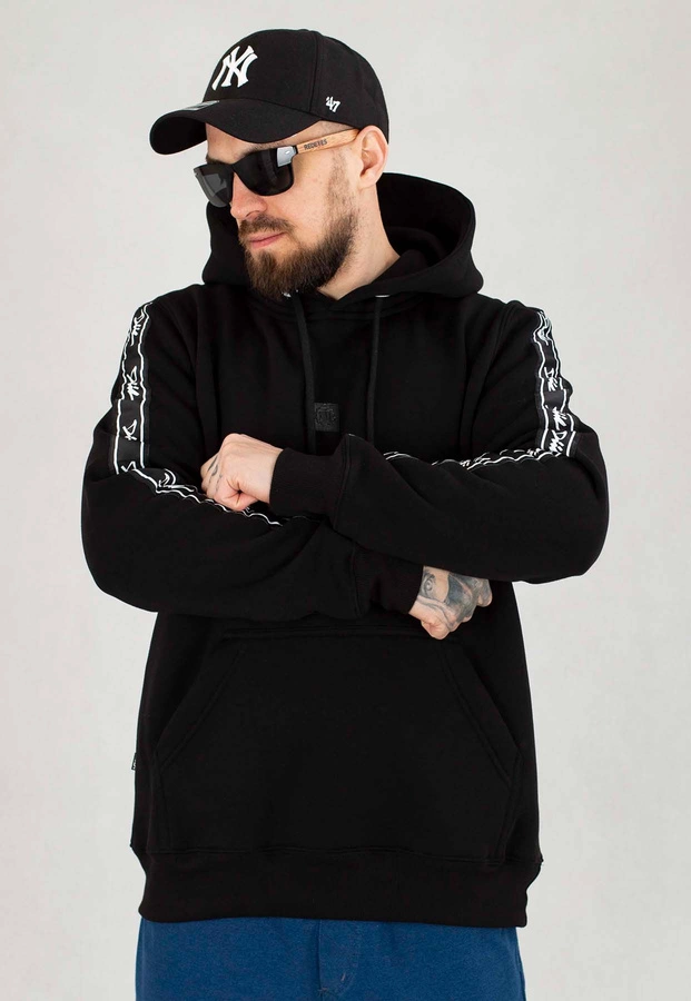 Bluza Diil Z Kapturem Tape czarna