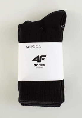 Skiety 4F F284 5-pak czarne