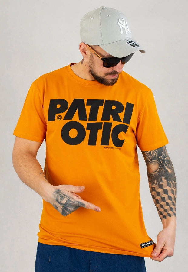 T-shirt Patriotic CLS musztardowy