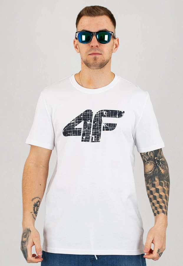 T-shirt 4F TSM012 biały