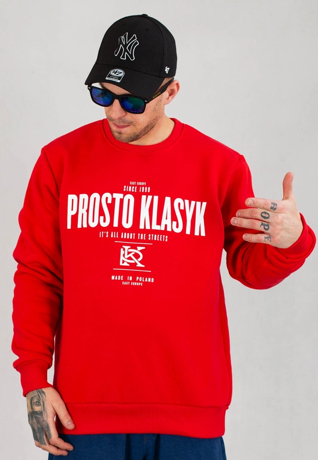 Bluza Prosto Knockout czerwona