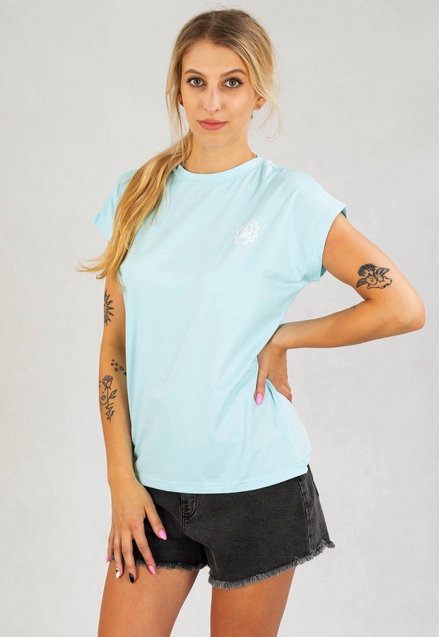 T-shirt Diil Motyl Laur błękitny