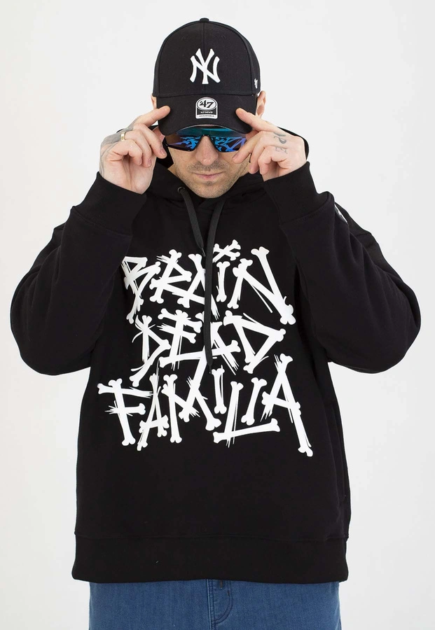 Bluza Brain Dead Familia Bones czarna