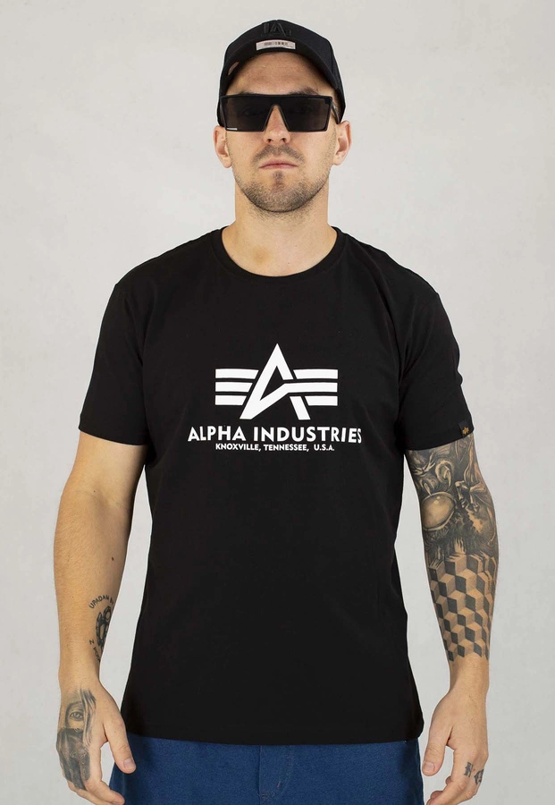 T-shirt Alpha Industries Basic 100501 czarny