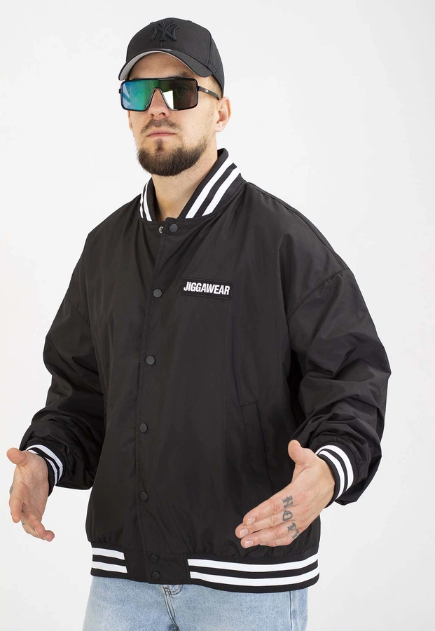 Kurtka Jigga Wear Baseball czarna
