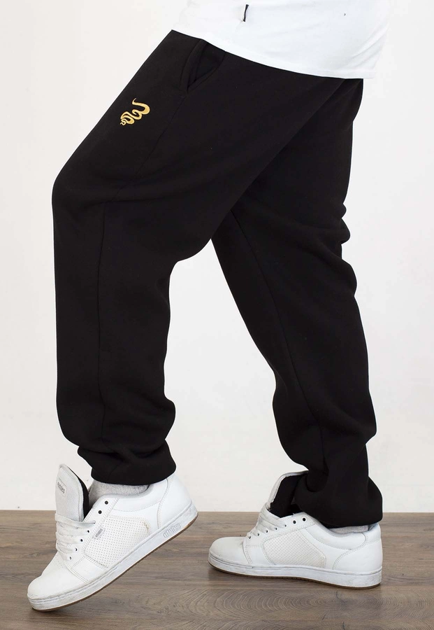 Dresy Grube Lolo Dymek Haft czarno złote