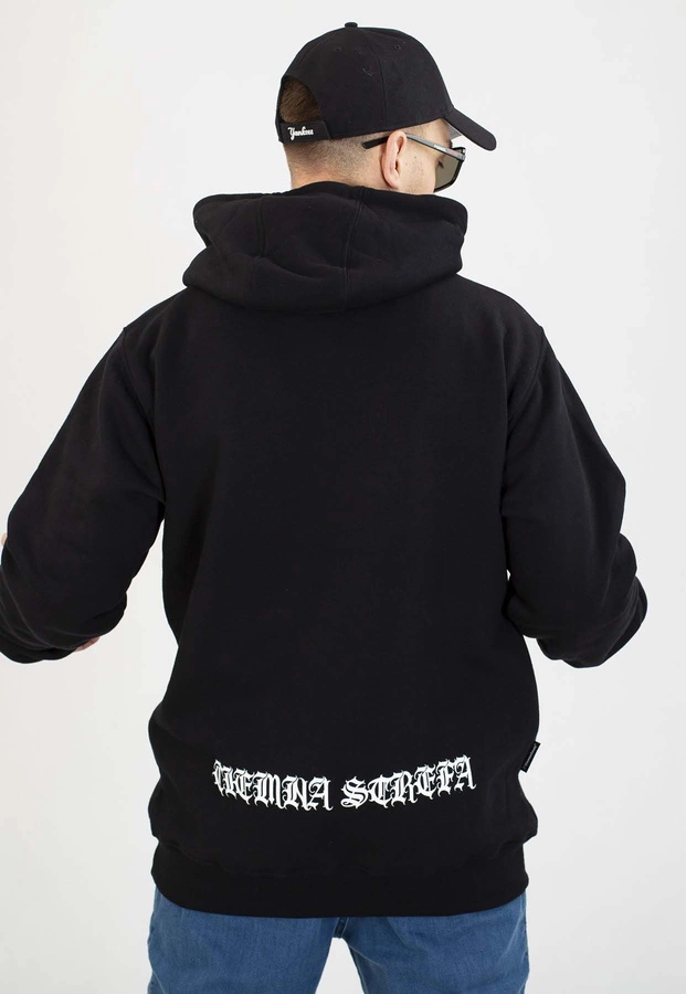 Bluza Ciemna Strefa Z Kapturem CS Łańcuch Gotyk czarna