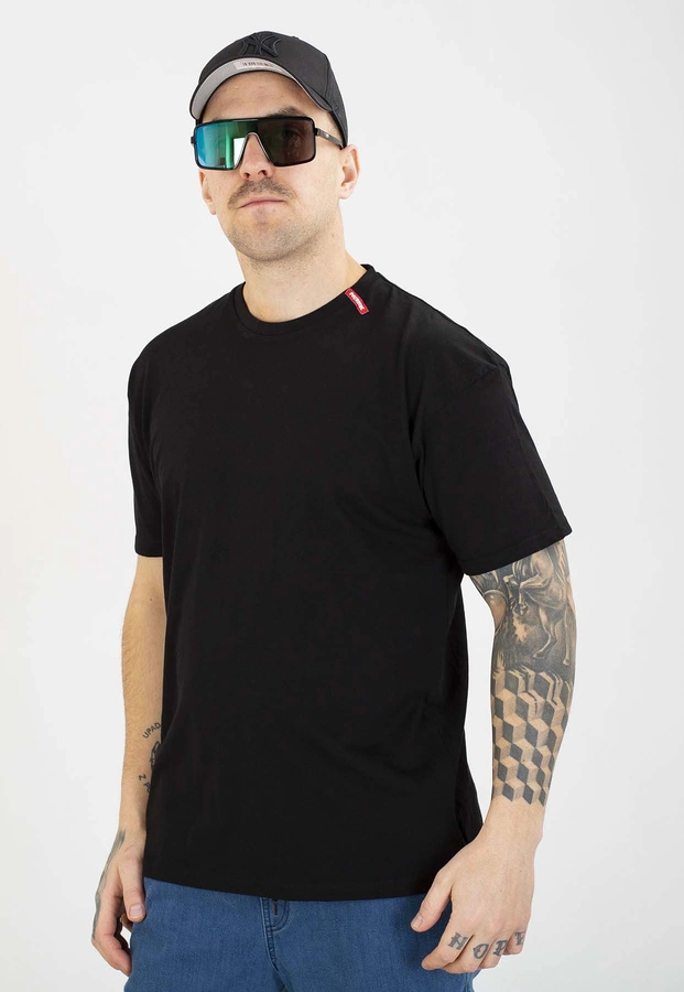 T-shirt Patriotic F-Red czarny