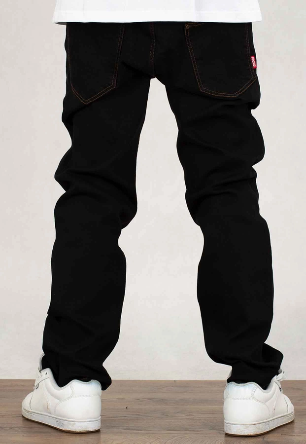 Spodnie Prosto Regular Pocklog black jeans