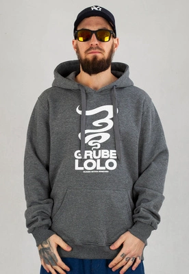 Bluza Grube Lolo Dymek Big ciemno szara