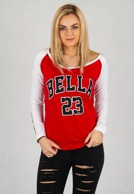 Longsleeve ATR Wear Bella czerwono biały