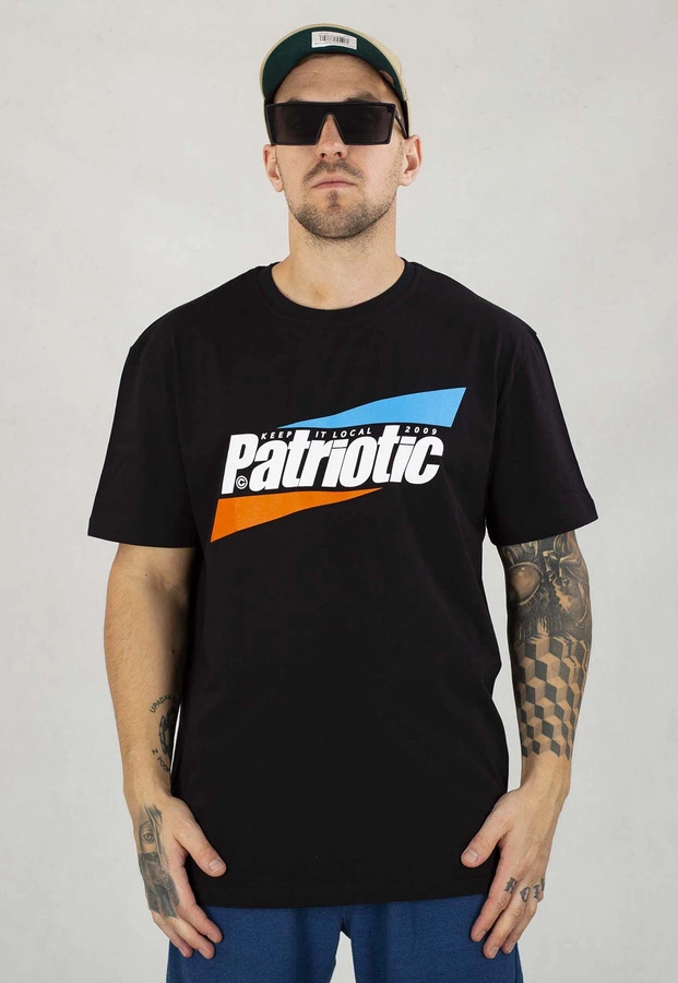 T-shirt Patriotic Trigonal czarny