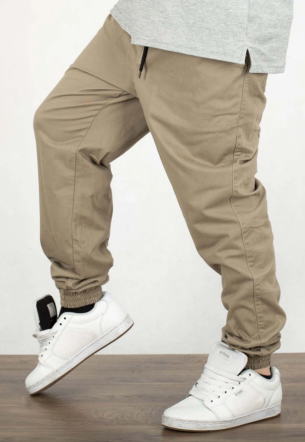Spodnie Patriotic Joggery Chino Cls Mini beżowe