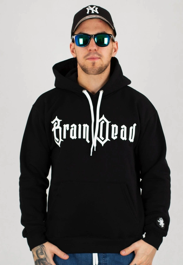 Bluza Brain Dead Familia Kat czarna