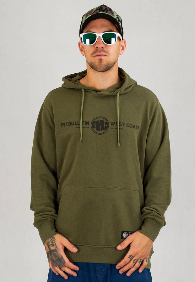 Bluza Pit Bull Keep Rolling oliwkowa