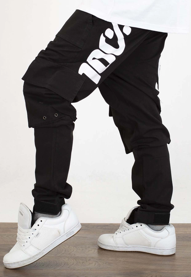 Spodnie Stoprocent Joggery Doublesto czarne