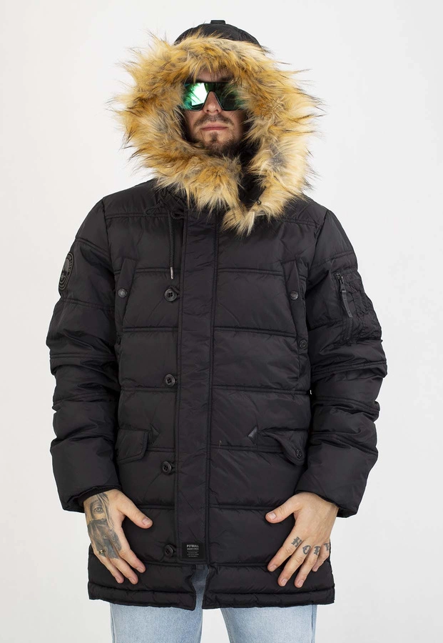 Kurtka Pit Bull Zimowa Parka Kingston II black