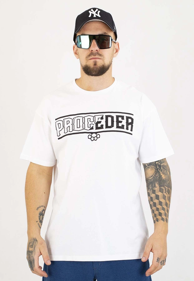 T-shirt Chada Proceder Cut biały