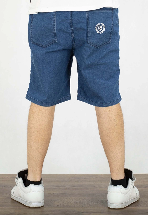 Spodenki Patriotic Jeans Laur ciemno niebieskie