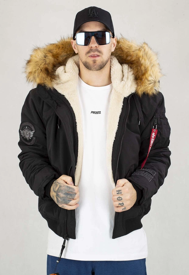 Kurtka Alpha Industries Zimowa Arctic Guardians 148129 czarna