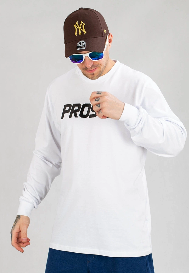 Longsleeve Prosto Clazo biały