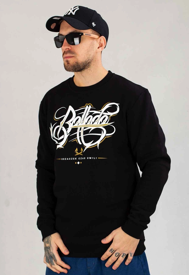 Bluza Dudek P56 Bez Kaptura Ballada czarna