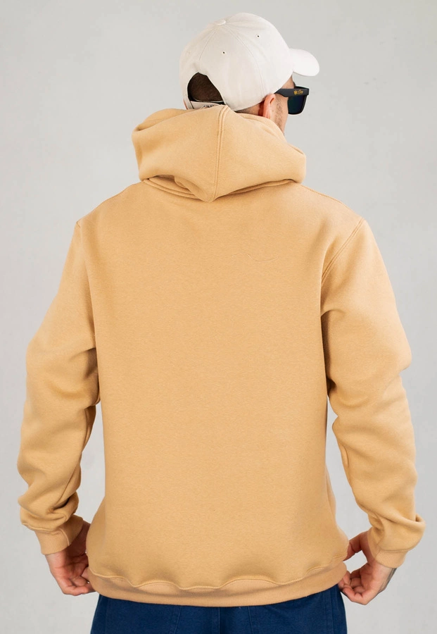 Bluza El Polako Hoodie Double Layer brązowa