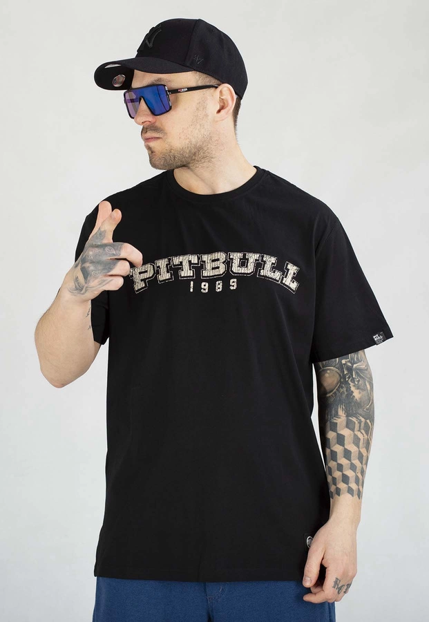 T-shirt Pit Bull 170 Born In 1989 black