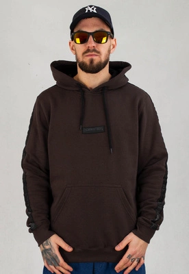 Bluza Ciemna Strefa Gumka Taśma New brązowa