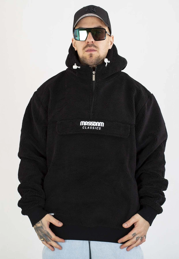 Kurtka Mass Z Kapturem Zimowa Frontside 2.0 czarna