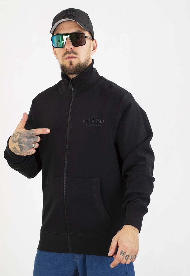 Bluza Pit Bull Bez Kaptura Zip Sampson black