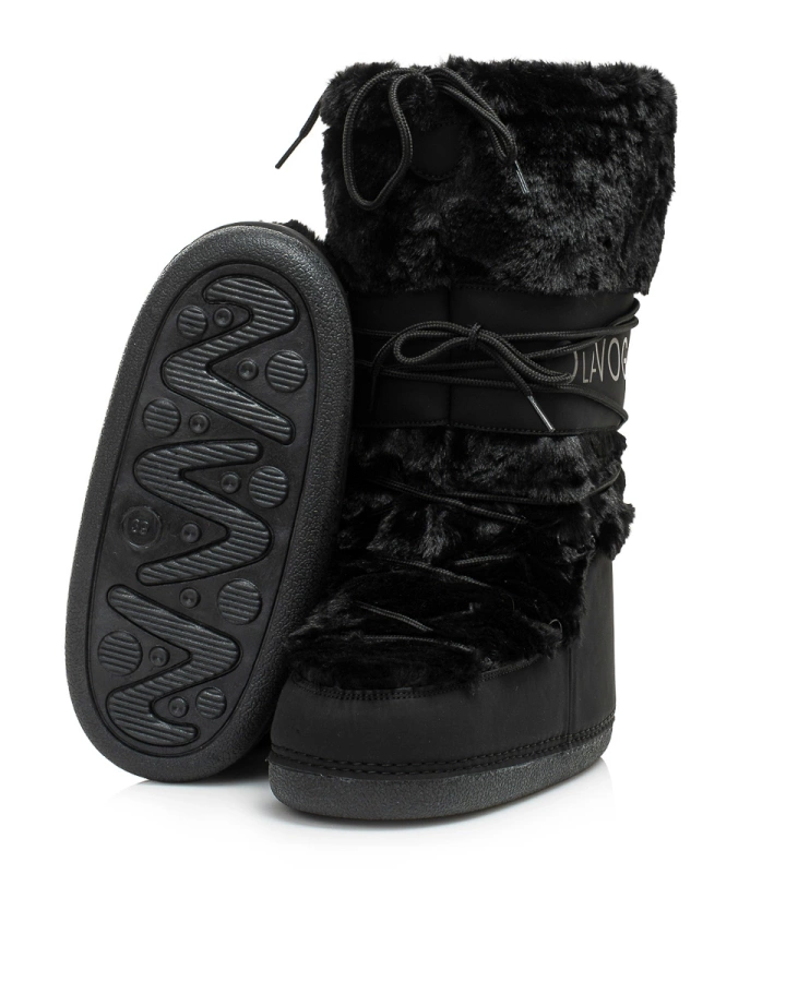 Buty Olavoga Śniegowce Wenus czarne