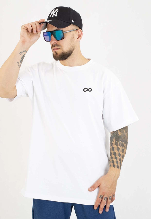 T-shirt Prosto Oversize Infinity D biały