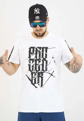 T-shirt Chada Proceder Torn Tape biały