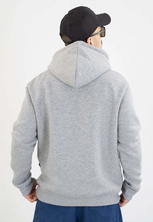 Bluza Jigga Wear Z Kapturem Trap Logo szara