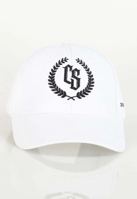 Czapka Snapback Ciemna Strefa Laur biała