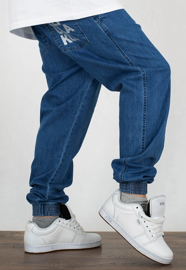 Spodnie El Polako Joggery Regular OK jasne sprane