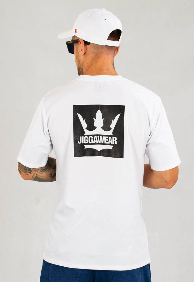 T-shirt Jigga Wear Fame Name biały