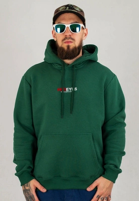 Bluza Red Eyes Center zielona