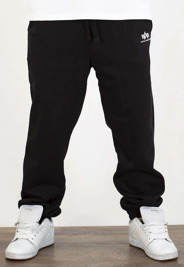 Dresy Alpha Industries Jogger Basic Small Logo II 156370 czarne