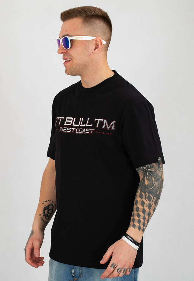 T-shirt Pit Bull Terror Brain czarny