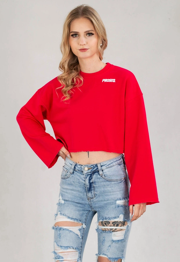 Bluza Prosto Crewneck Galo czerwona